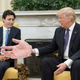 Image for article titled 44 Very Disrespectful Photoshops of Trump's Canadian Handshake That We in No Way Condone